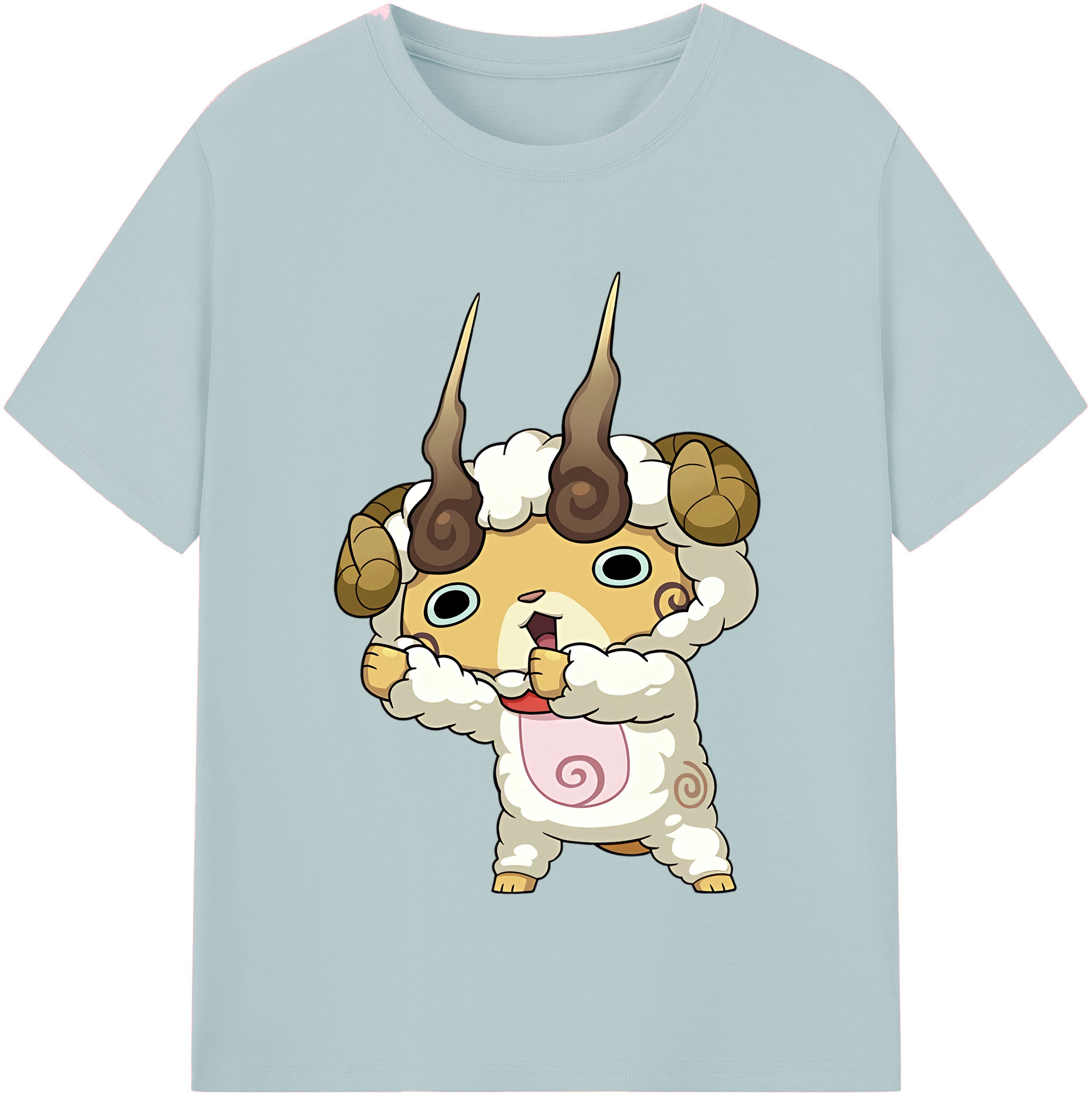 （画像用） 妖怪ウォッチ Yo-kai Watch 綿100％半袖Tシャツ（フロントプリント）